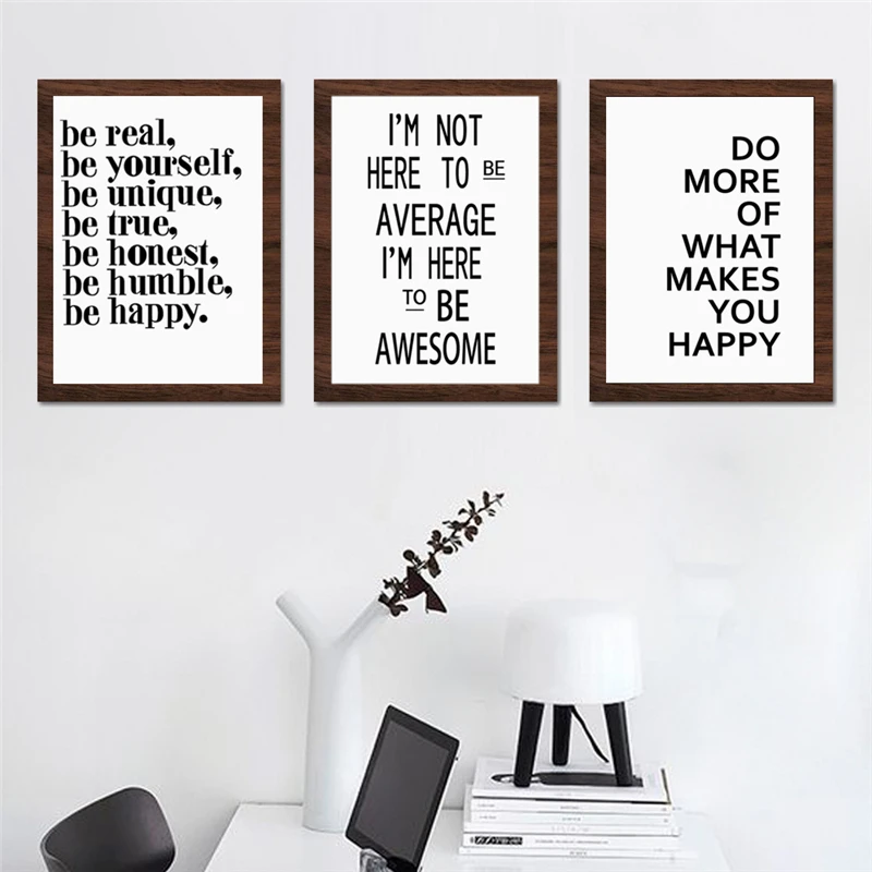 HAOCHU вдохновляющая искусственная фотография Картина на холсте для гостиной