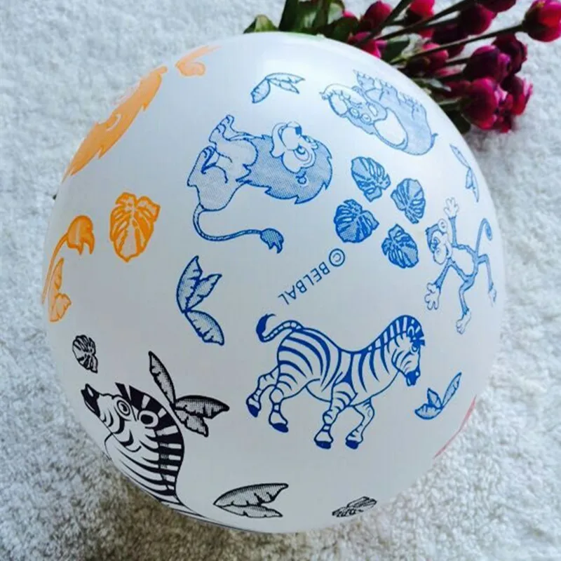 12 дюймов 30 шт. утолщение полный цветочный шар дизайн с пятью рисунками вечеринка