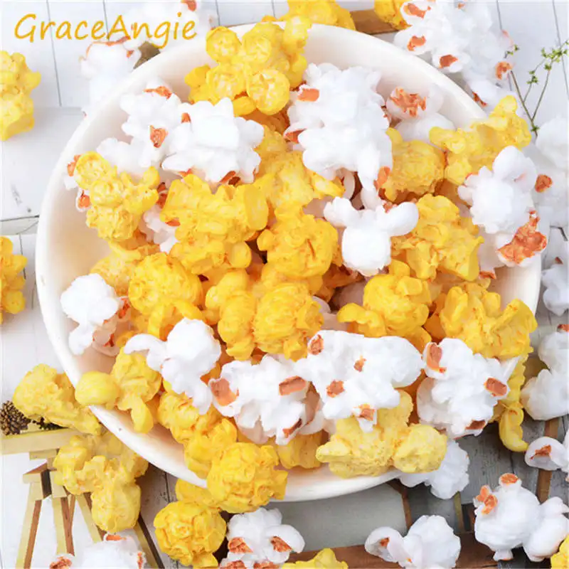 GraceAngie 10 шт. смолы искусственные подвески попкорн Кабошон Скрапбукинг для фото