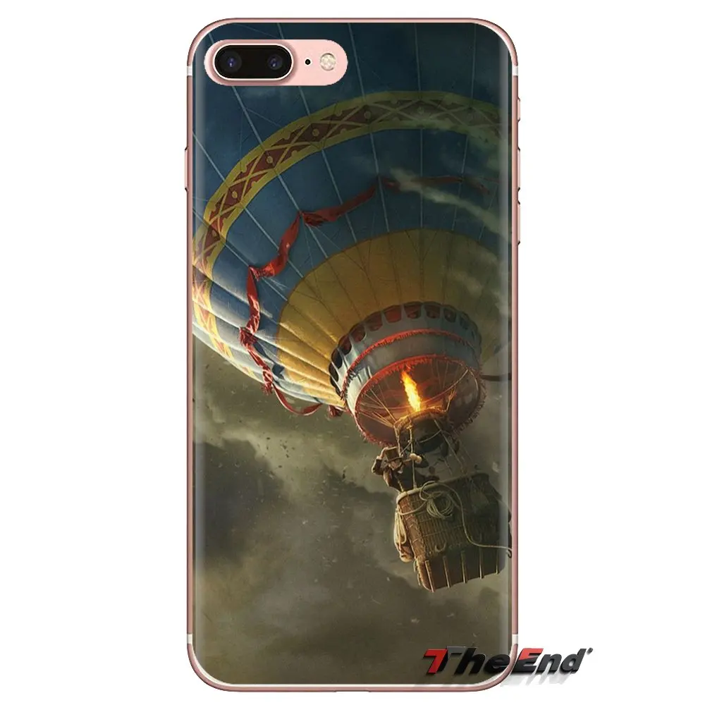 Бабочка воздушный шар в небе для LG Spirit Motorola Moto X4 E4 E5 G5 G5S G6 Z Z2 Z3 G2 G3 C Play Plus мини ТПУ