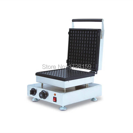 Коммерческая электрическая антипригарная Толстая льежная вафельница 110 В 220