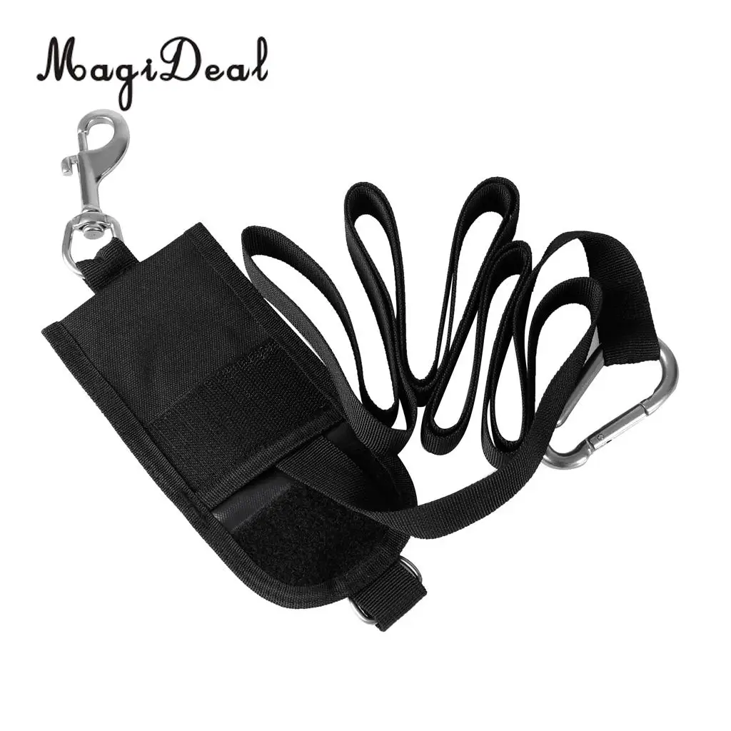 MagiDeal сверхмощный технический Дайвинг Jon Line с зажимом D Ring карабин|diving rings|heavy duty