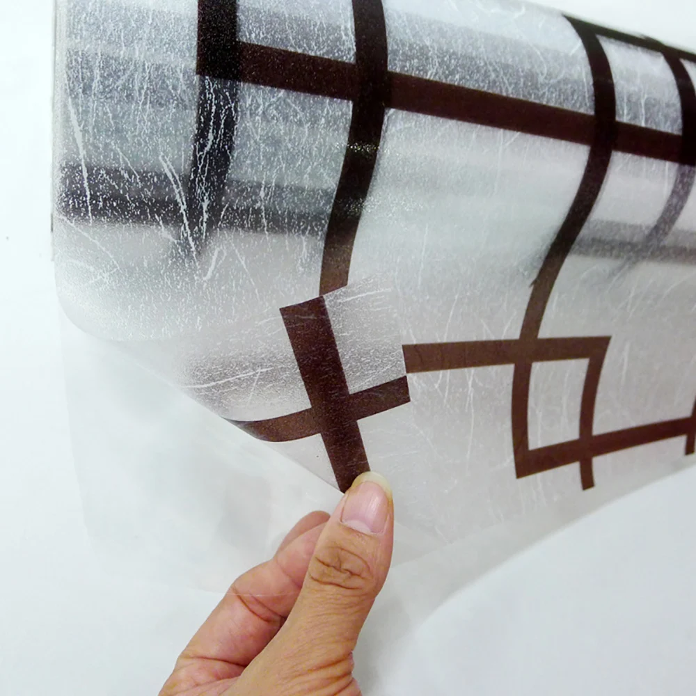 Пленка для окон из матового непрозрачного стекла PVC с самоклеющейся статической прилипаемостью, наклейка для конфиденциальности дома спальни ванной комнаты декор декаль обложка 30 * 100 см