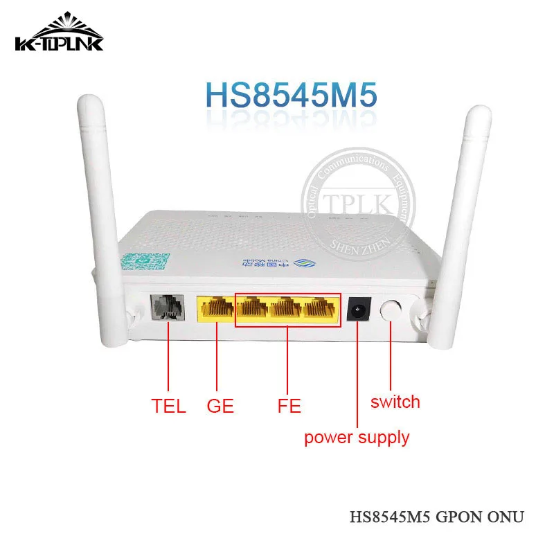 10 шт. новый оригинальный Hua Wei GPON HS8545M5 маршрутизатор 1GE + 3FE Голос WIFI ONU ONT FTTH