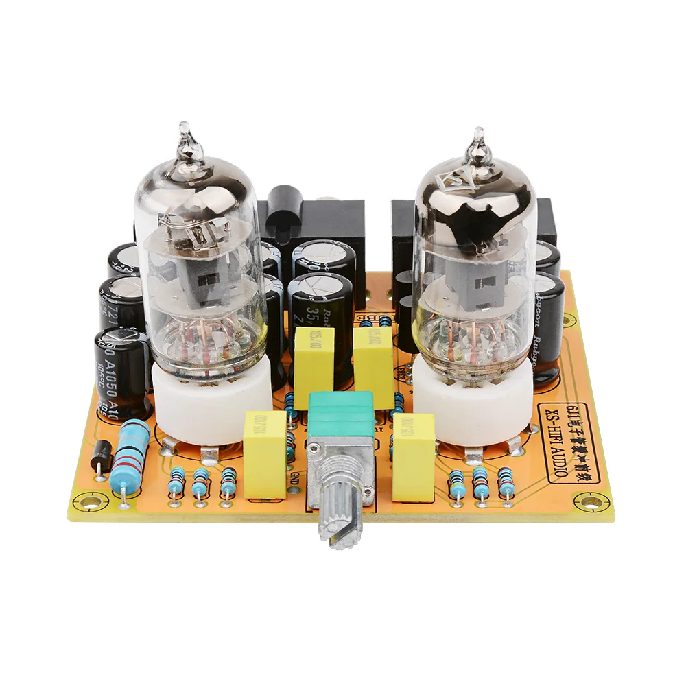 AIYIMA 6J1 электронная трубка Hi Fi предусилитель платы класса A AMP 6J2 вакуумный для