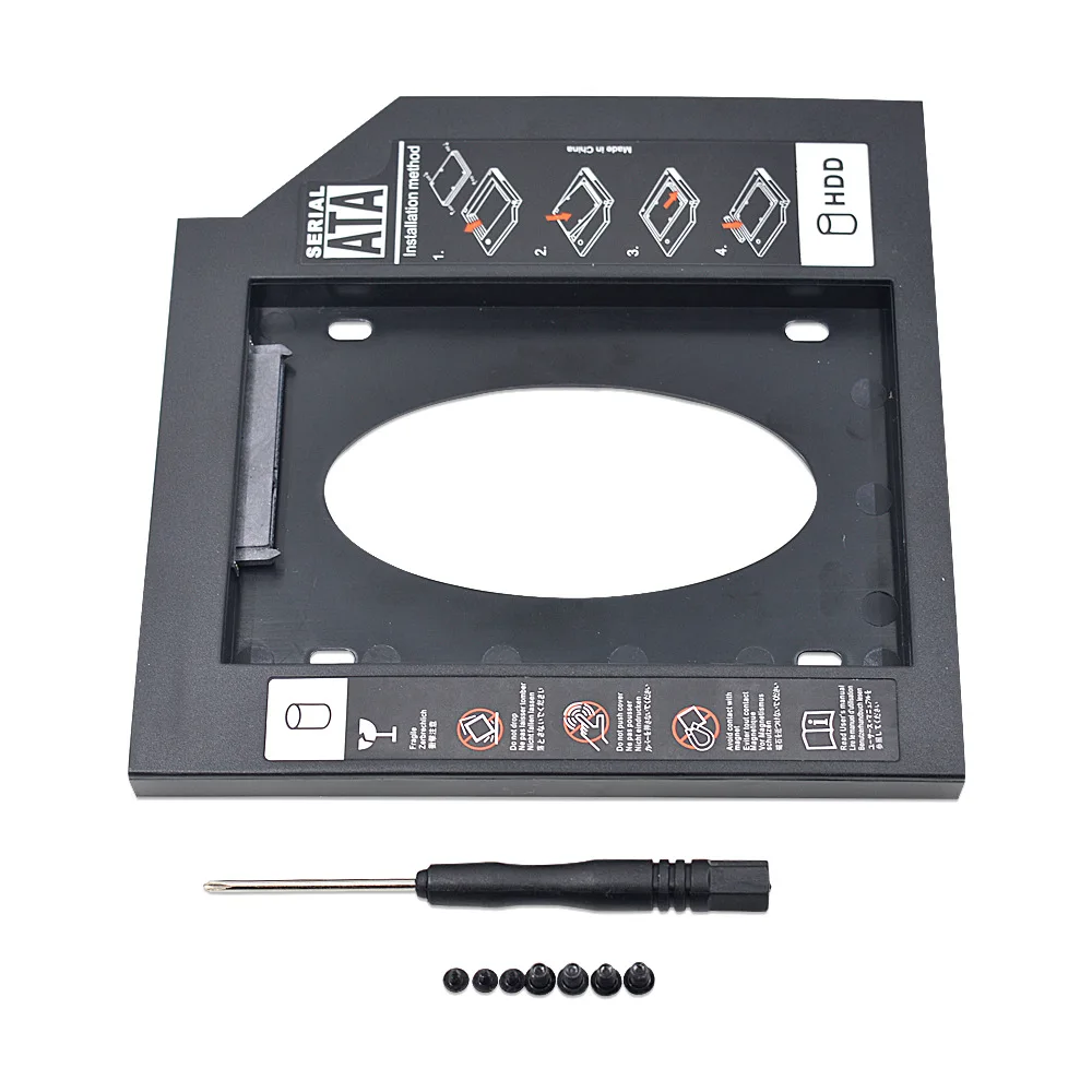 SATA 2nd жесткий диск SSD HDD Caddy залив адаптер для HP ProBook 4340 S 4341 4540 s 4545 4740 Pavilion HDX18 hdx18t DV8