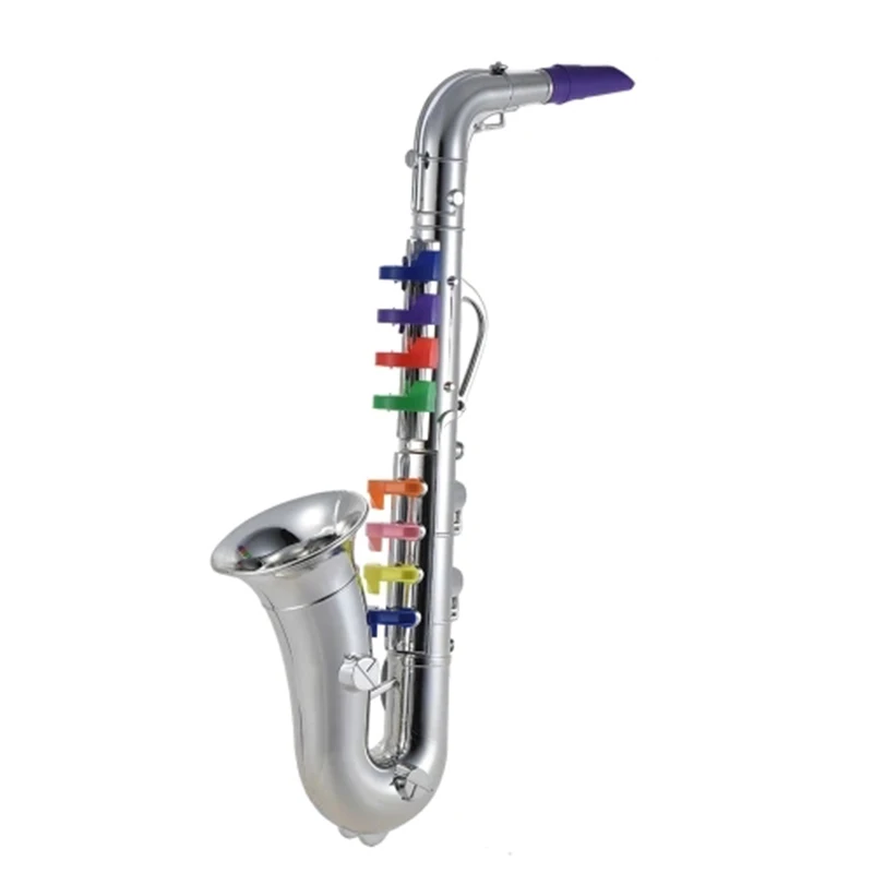 STARWAY бренд саксофоны Sax игрушечный музыкальный инструмент подарок с 8 цветные