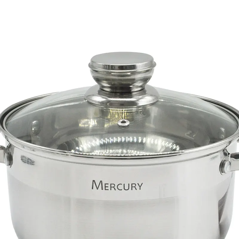 Набор кухонных кастрюль из нержавеющей стали 6 предметов наборы кухонной посуды