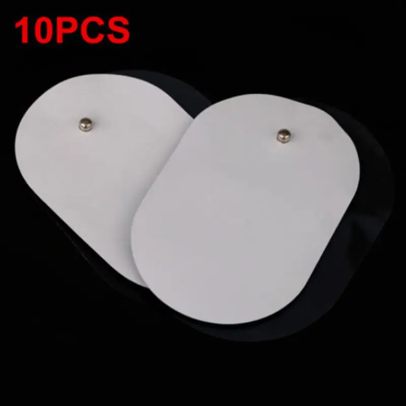 

10 Pcs/lot Cervical Vertebra Machine Low Frequency Electrode Pads for Digital TENS Therapy Electronic Physiotherapy Massager
