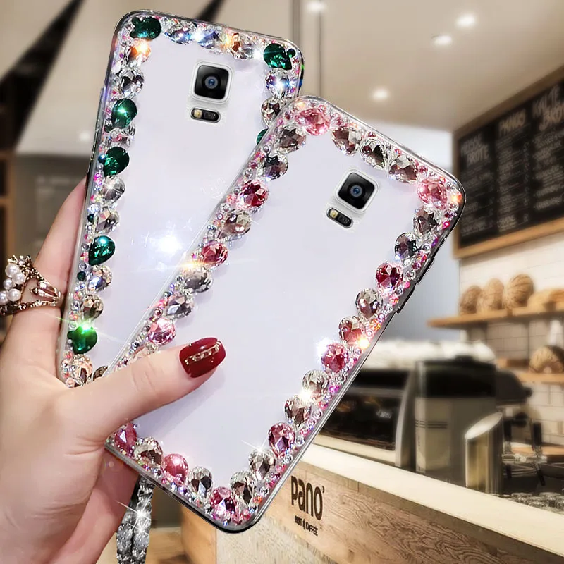 Для Samsung Galaxy note4 мобильный телефон shell четырехсторонняя большая блестящая куртка