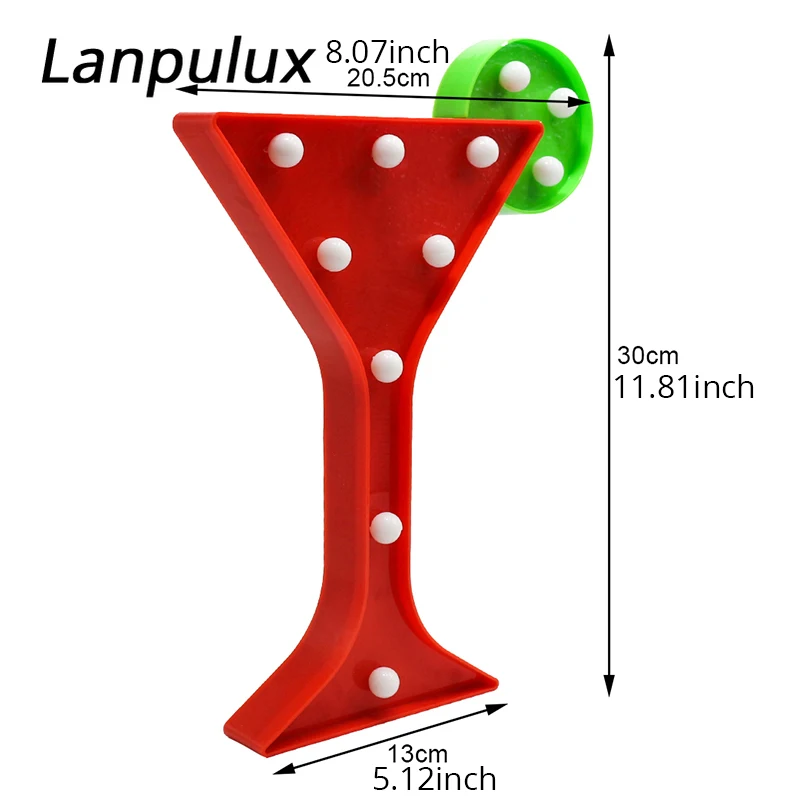 Lanpulux красная чаша для вина ночник привлекательное украшение спальни форма чашки