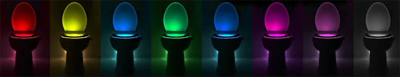 Z30 датчик ночной Светильник LEDLamp и фонарь движения человека активированный PIR 8 цветов Автоматическое ночное освещение RGB Новинка светильник