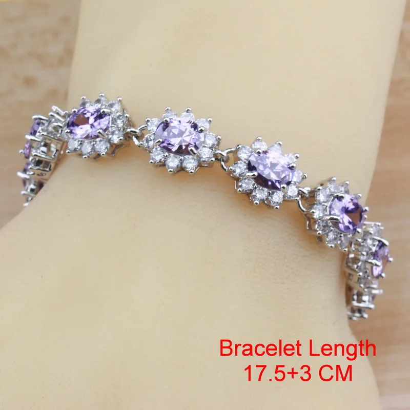 Женский Свадебный костюм набор украшений серебряного цвета ожерелье с