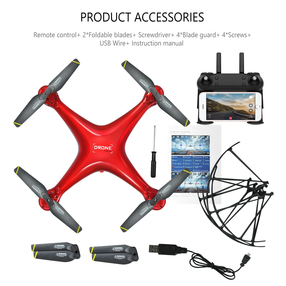 MJD K106 новые беспилотная камера д/у вертолет Квадрокоптер с HD и поддержкой Wi Fi FPV