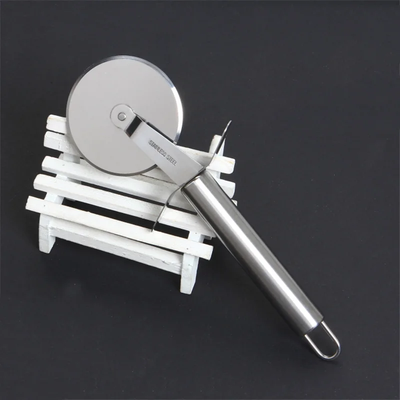 Нож для пиццы колесо из нержавеющей стали нож портативный кухонные инструменты
