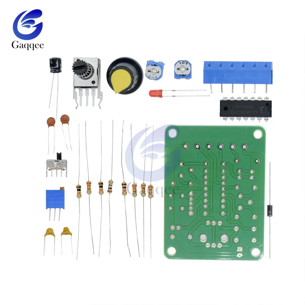 ICL8038 модуль монолитного генератора сигналов комплект DIY синусоидальный