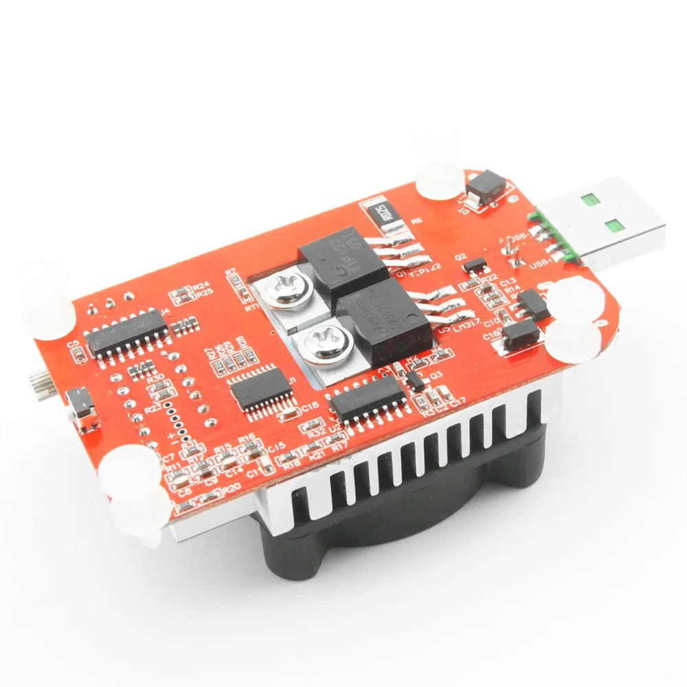Триггер 25 Вт QC2.0 QC3.0 Электронный USB нагрузочный резистор разрядный аккумулятор