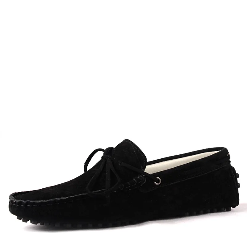 New Genuine Leather Men Shoes Boat Slip On Moccasins Loafers Handmade Suede Flats Casual Driving Zapatos P151 | Обувь