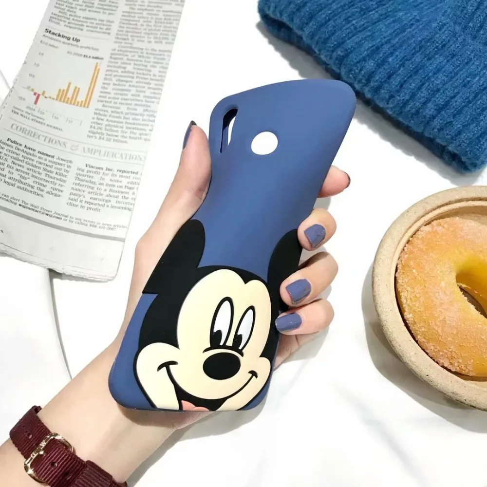 new 3D Cartoon For huawei P20 LITE case cover Smiling Minnie for HUAWEI PRO Phone plus |