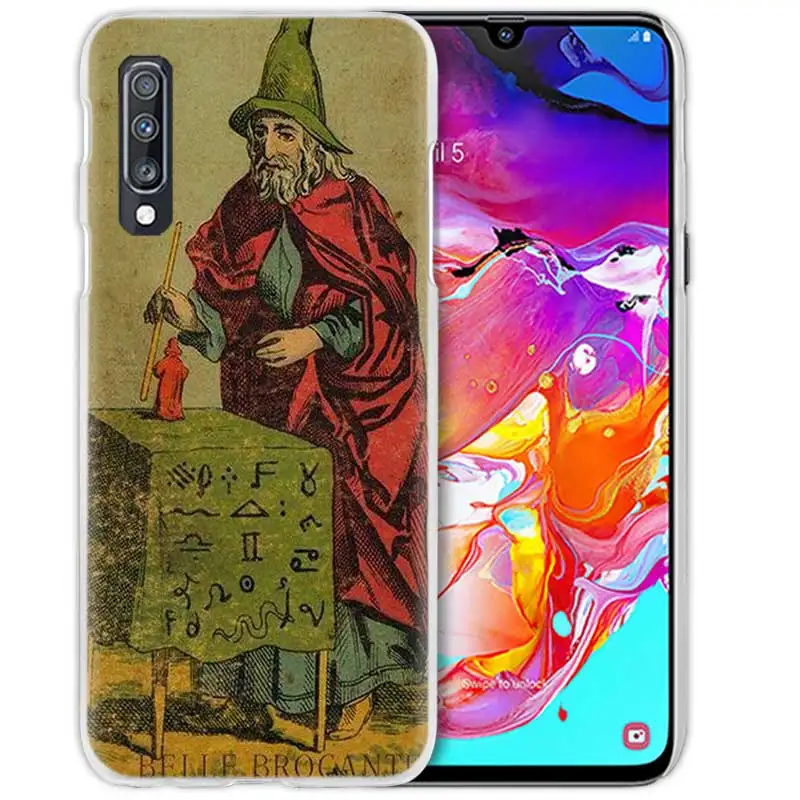 05 Таро карты чтения чехол для samsung Galaxy A50 A70 A20e A60 A40 A30 A20 A10 A8 A6 плюс A9 A7 Жесткий ПК чехол для телефона чехол для нового IPad - Цвет: 05
