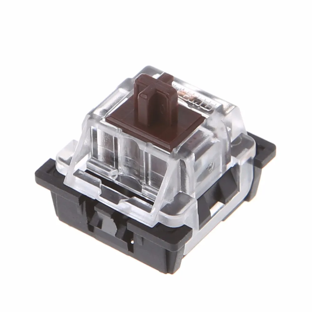 10 шт. 3 Pin KeyCaps коричневый механический переключатель клавиатуры для