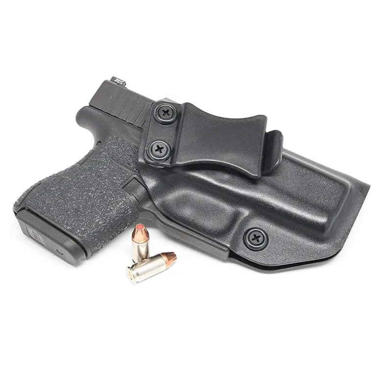 Right Hand Внутри пояс IWB Kydex кобура на заказ для Glock 43 Gen 1-5 СКРЫТОЕ ОРУЖИЕ кейс для пистолета kydex Зажим для ремня - Цвет: Right Hand