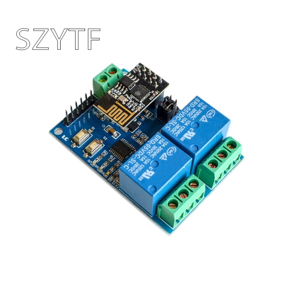 5V ESP8266 двойной WiFi реле IoT умный дом мобильное приложение дистанционный