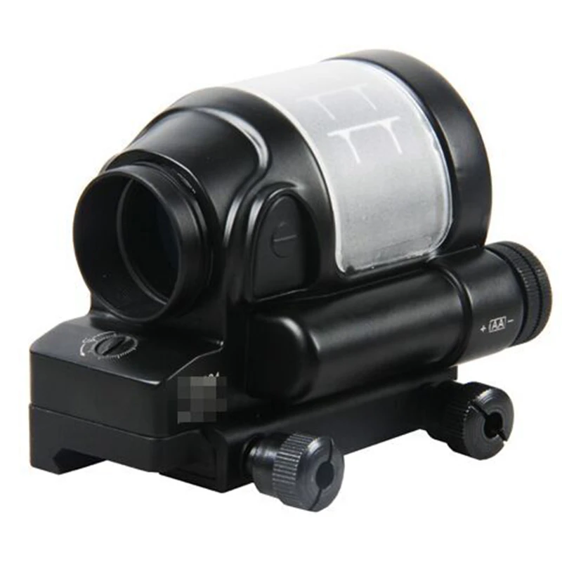 Жаркая распродажа тактического прицела Trijicon стиля SRS с точкой 1,75 МОА, красным цветом и быстросъемным креплением и защитной заглушкой от блеска для охоты BWD-004.