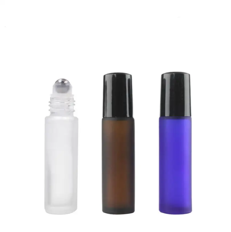 Стеклянный флакон для эфирных масел 500 шт./лот 10 мл из матового стекла 1/3 унции с