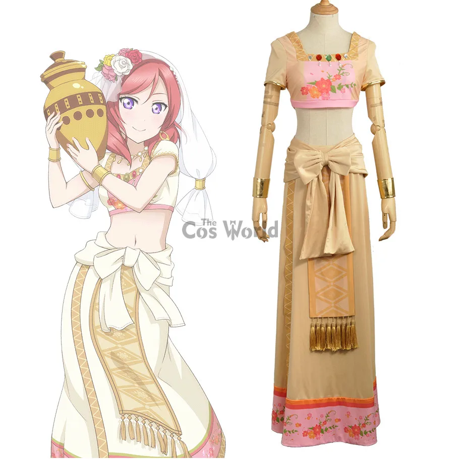 Love Live School Idol Project Nishikino Maki арабское танцевальное платье для вечеринки Топ без