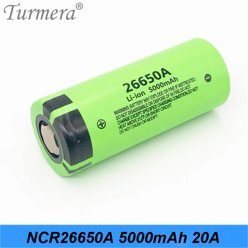 Оригинальная 26650 5000mah NCR26650A литий-ионная 3,7 v аккумуляторная батарея для фонарика 20A подходит для отвертки электрическая сигарета