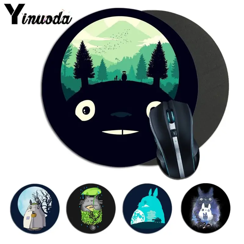 

Yinuoda Simple Design cute totoro wallpaper Gaming Mouse Pad Computer Unique Desktop Pad Game gamer Mousepad as birthday present