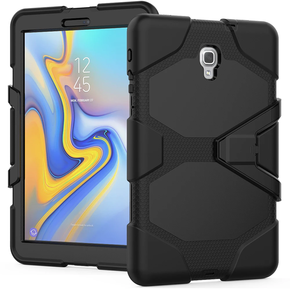 2 в 1 Гибридный чехол для Samsung Galaxy Tab A A2 10 5 дюйма 2018 SM T590 T595 T597 детский Силиконовый