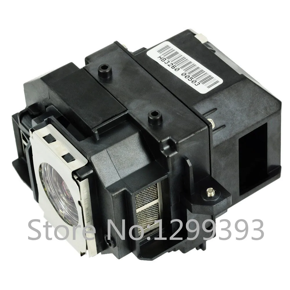 

ELPLP58 for EX3200/EX5200/EX7200 PowerLite 1220/1260/S9/X9/S10+ VS200 Compatible Lamp with Housing