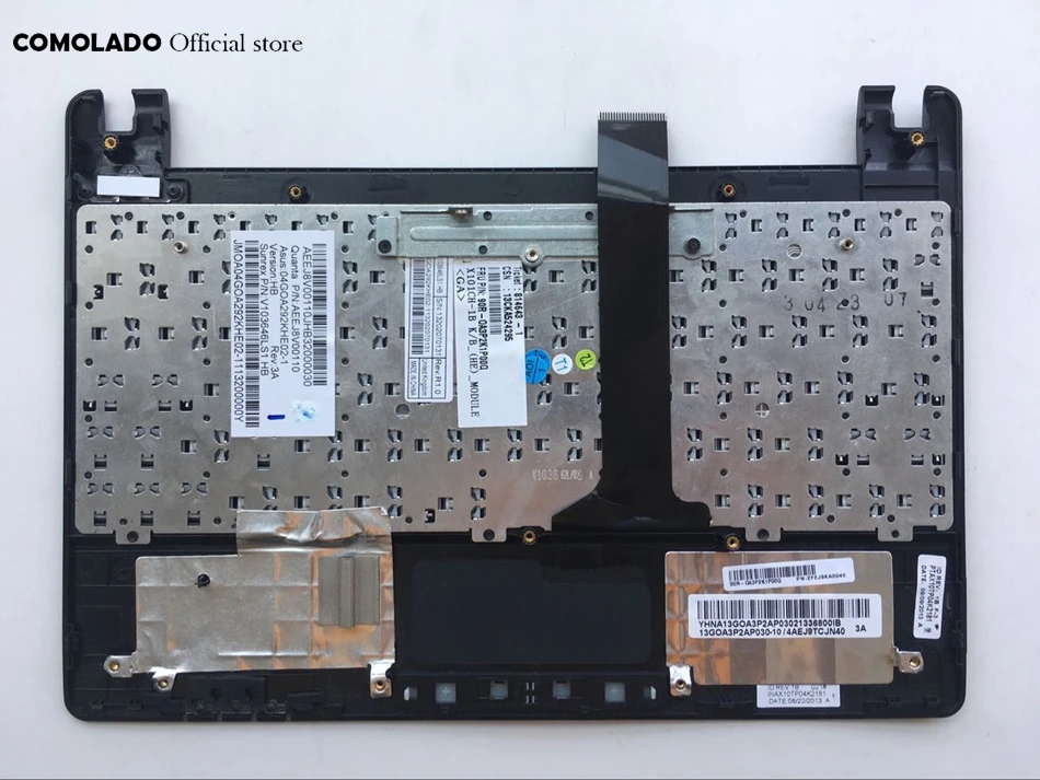 HB Иврит Клавиатура для ноутбука с C оболочкой ASUS Eee PC X101H X101CH X101 белая и черная