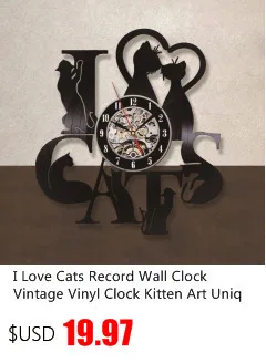 Creative Star Wars Theme Airplane Record Clock 3D Model Hollow Wall Clock Vinyl Record Material Antique Style Hanging Clock