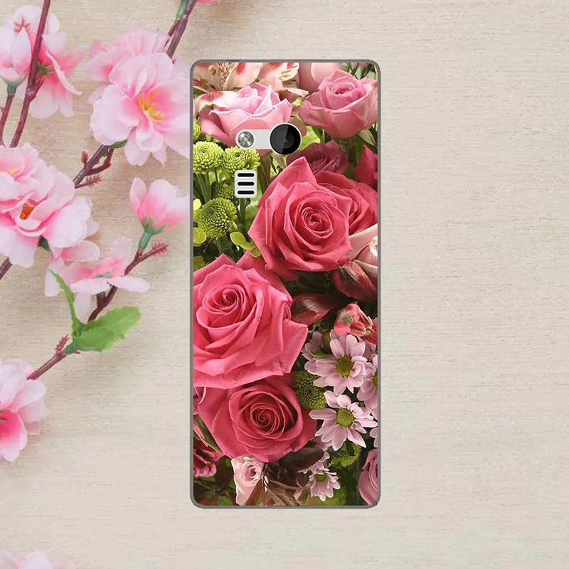 Мягкие силиконовые с рисунком, чехол для телефона, чехол для Nokia 216, две sim-карты, цветные задние Чехлы, Coque Para, чехлы с цветами, оболочка - Цвет: M102