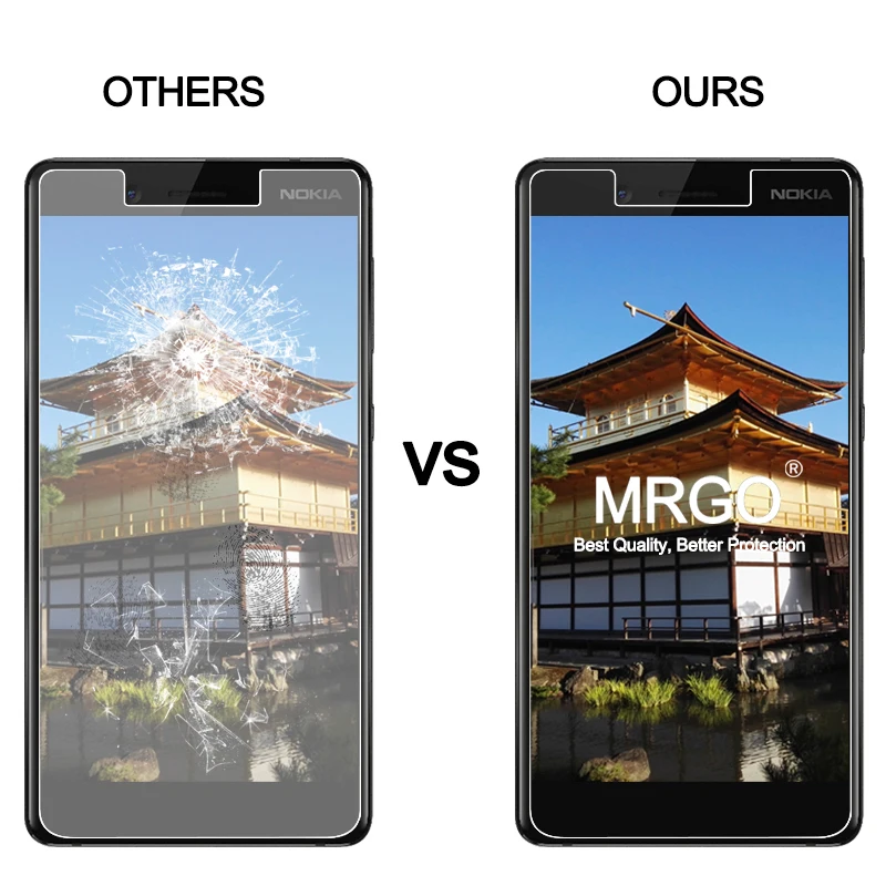 MRGO закаленное стекло для Nokia 7 защитная пленка экрана на мобильный телефон 7|tempered