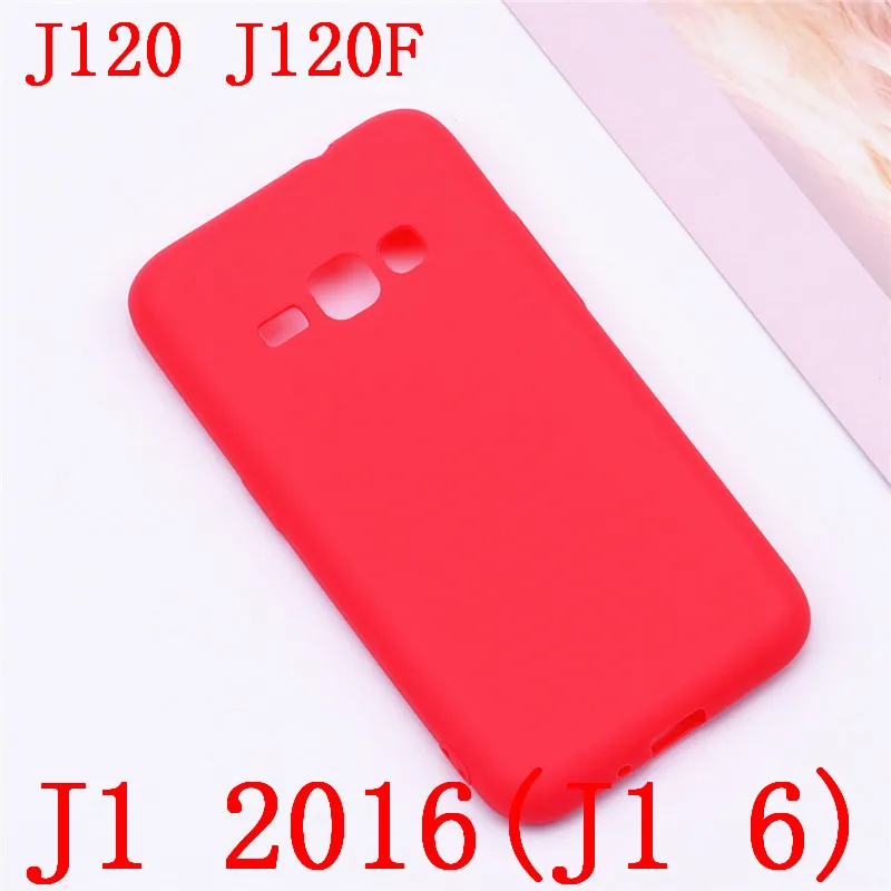 Red (J1 2016) Чехол для Samsung Galaxy J1, чехол J1 Mini, мягкий силиконовый карамельный чехол из ТПУ для Samsung Galaxy J 1 6 J1 Mini Prime, чехол - Цвет: Red (J1 2016)