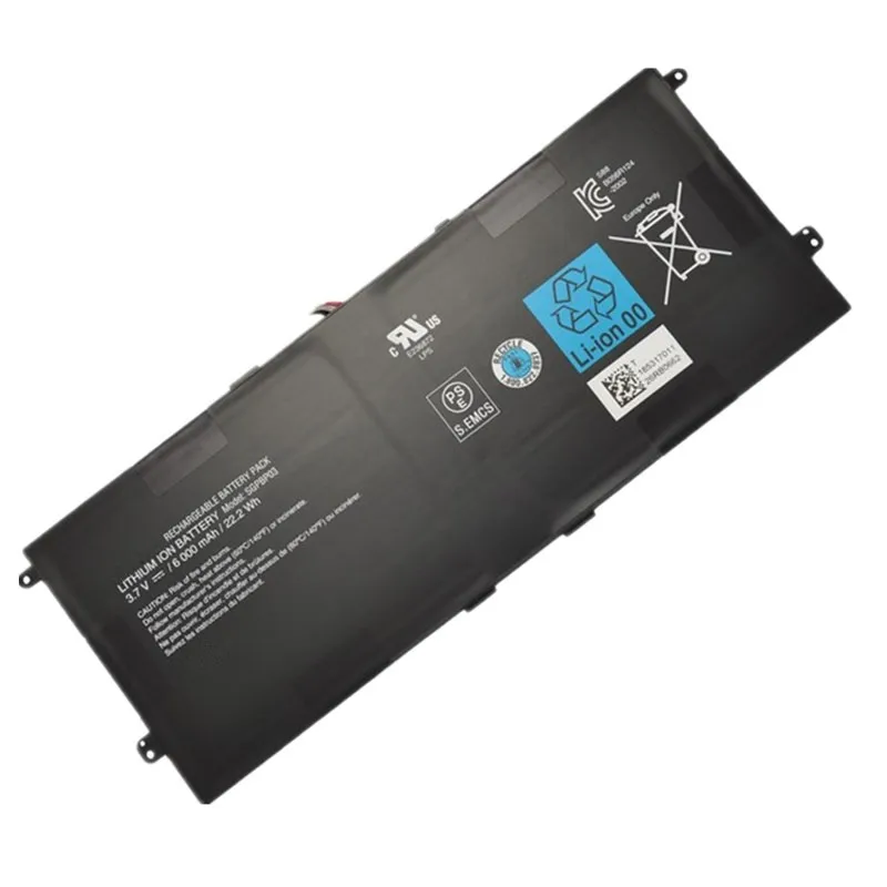 7xinbox 3 7 V 6000mAh 22wh оригинальный SGPBP03 аккумулятор для ноутбука Sony Xperia Tablet Z S SGPT12 SGPT121