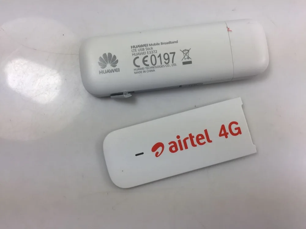 Разблокированный мобильный телефон Huawei E3372 E3372h-607 4G LTE 150 Мбит/с USB-модем с