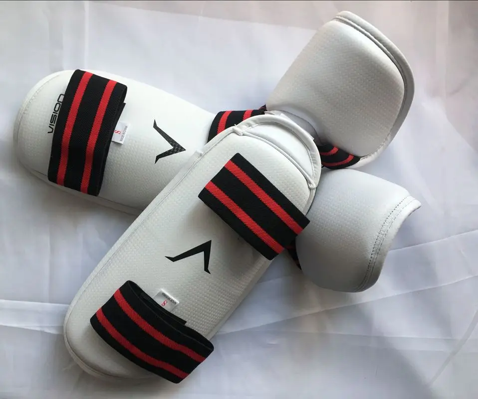 Новинка защита для голени и ног кикбоксинга одобрено WTF MMA Sanda защитный материал