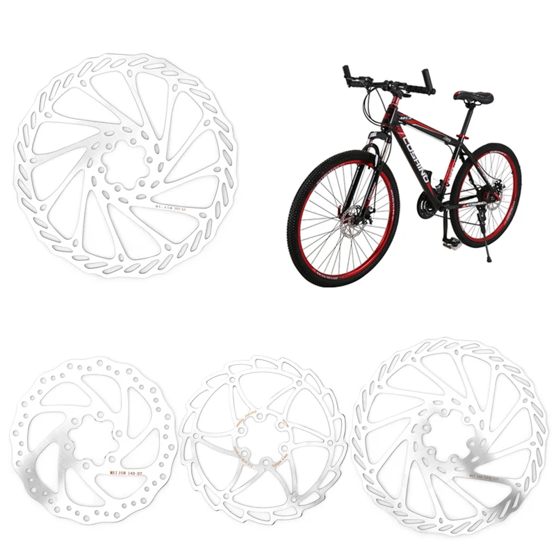 140 мм Нержавеющая сталь MTB велосипед дисковый тормоз ротора Горная дорога велосипед Запчасти для велосипедов