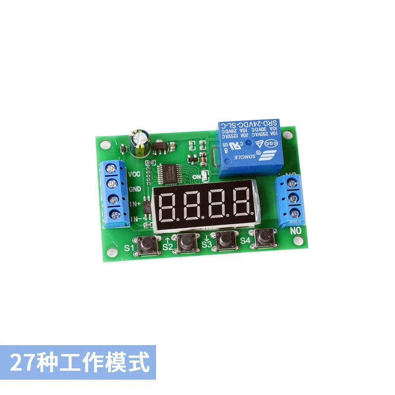Delay Time Relay Module 5V12V24V Vehicle Switch Start-up Protection | Электроника
