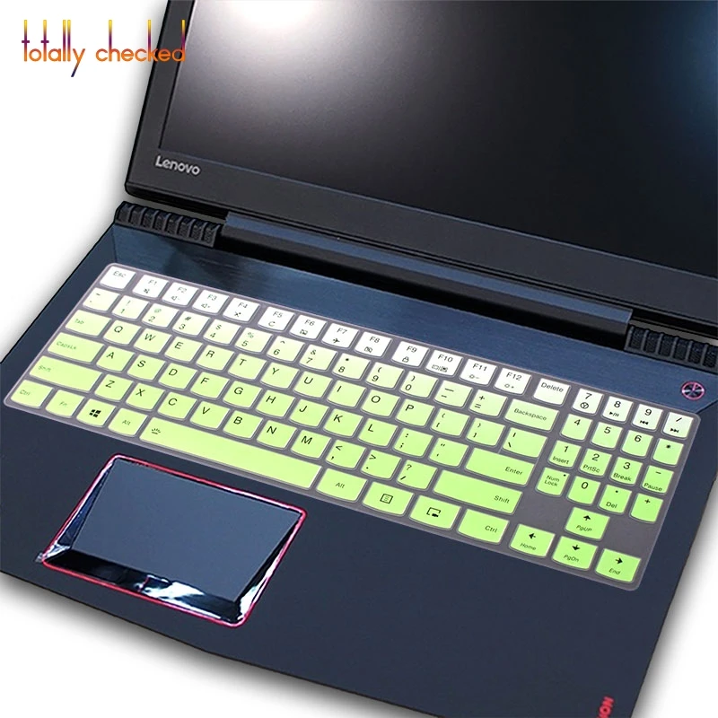 Для 15,6 дюймов lenovo Легион серии Y530 R720 Y520 Y720 15IKB 15ikbn Y7000 Y7000p 15 17,3 дюйма силиконовая клавиатура Cove кожи