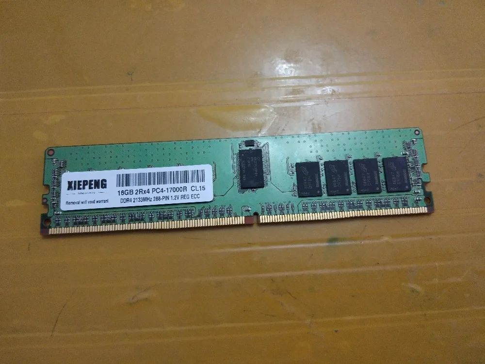 Серверная оперативная память для Dell PowerEdge FC830 M830 R530 R540 R630 T630 32 ГБ DDR4 2133 МГц 16 ECC 8 288pin