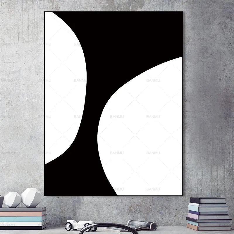 Настенное художественное изображение Абстрактная Геометрия на холсте