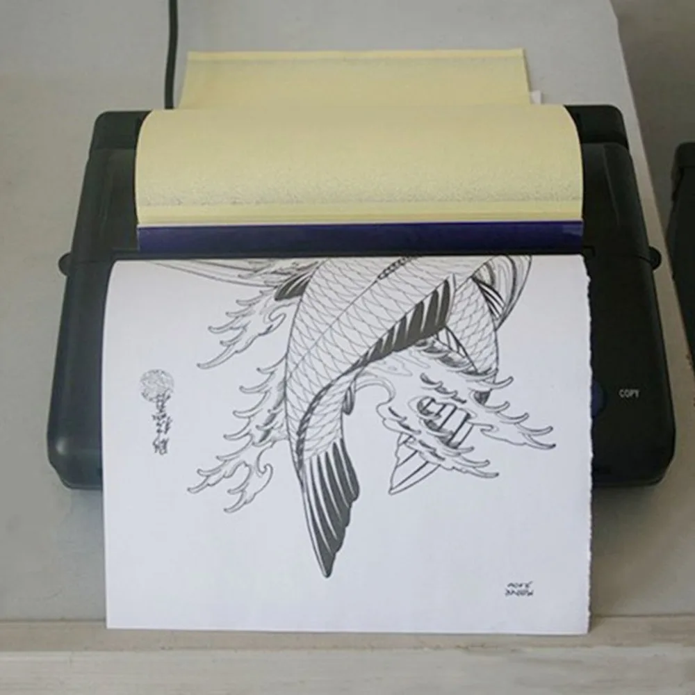 Professional Tattoo Stencil Paper Maker Transfer Machine Flash Thermal Copier Printer Tattooing Supplies US Plug 2018 New Sale | Красота и