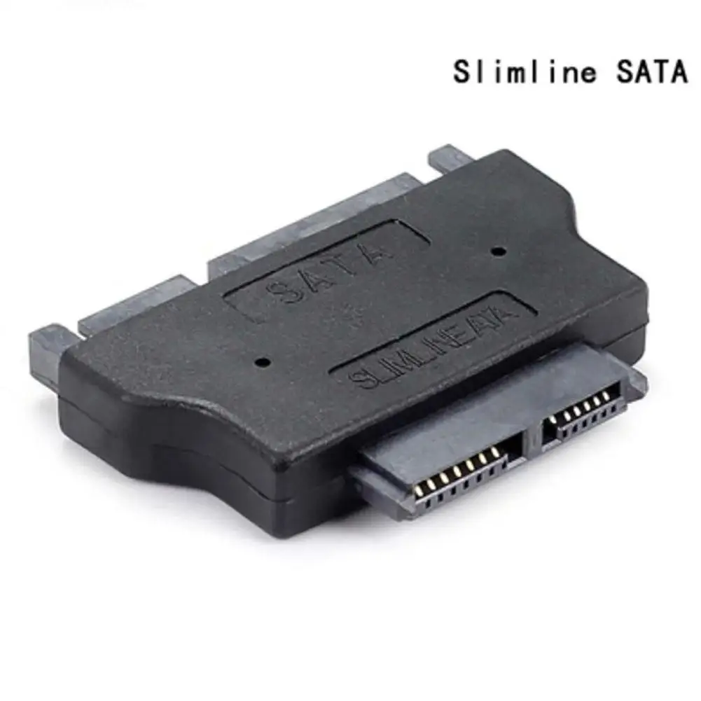 Адаптер Slimline SATA Serial ATA 7 + 15 22pin Male to Slim 6 13pin Female адаптер для настольного ноутбука HDD
