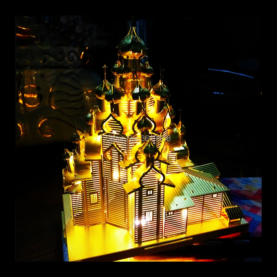 Металлический 3D Пазл сделай сам сборные модели для сборки набор Российская